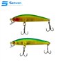 Senven - minnow leurres, Leurre de pêche Minnow Manivelle Appât articles de pêche, appâts de pêche en mer et eau douce, appâts r