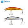 Senven - minnow leurres, Leurre de pêche Minnow Manivelle Appât articles de pêche, appâts de pêche en mer et eau douce, appâts r