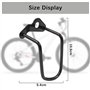 Huahao Vélo Dérailleur Arrière Garde Support 4 Pièces Vélo Dérailleur Arrière Garde Protecteur de Dérailleur Arrière de Vélo Dér