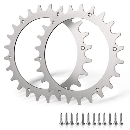 2 x Crampons en Acier Inoxydable de qualité supérieure pour modèle Worx S/M