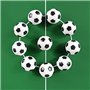 Lot de 8 balles de Baby-Foot de qualité supérieure et silencieuses de 32 mm - Parfait pour Le Baby-Foot