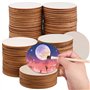 WZYTEU 40Pcs Disque en Bois