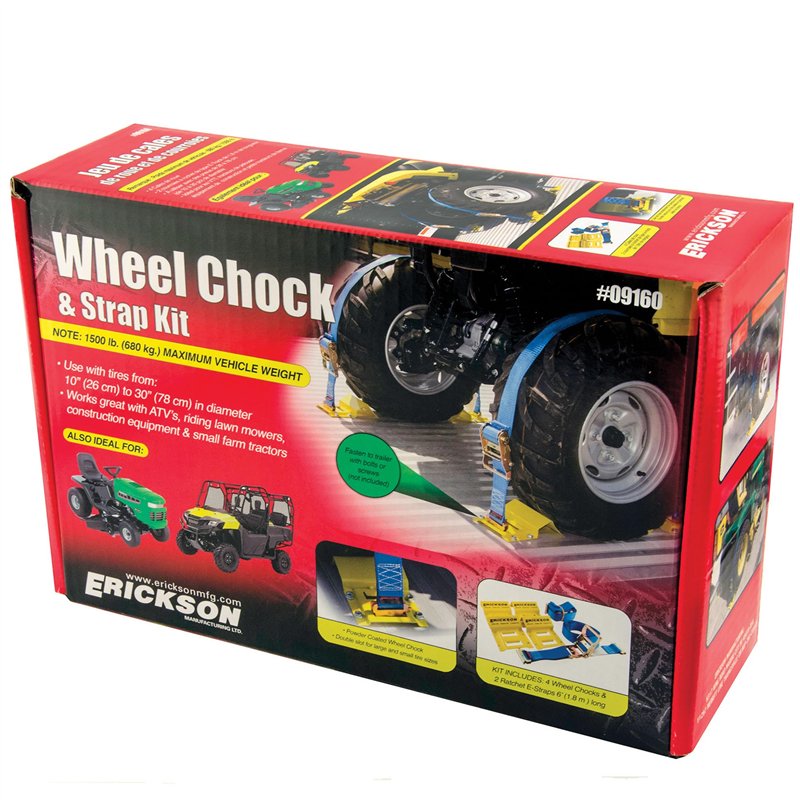 Image secondaire de Erickson (ATV Cale de roue et sangle d'arrimage kit