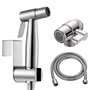 Bidet à main robinet de toilette pulvérisateur bidet d'eau chaude ， accessoires de bidet accessoire de douche en acier inoxydabl