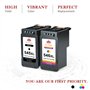 Toner Kingdom Compatible PG-545XL CL-546XL Remplacement pour Cartouches d'encre Canon 545 546 XL pour Canon Pixma TS3350 MG2950 