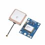ICQUANZX GY-NEO6MV2 NEO-6M Module de commande de vol GPS 3 V-5 V avec antenne en céramique super puissante pour Arduino EEPROM A