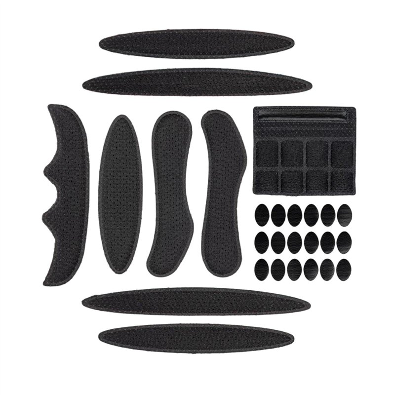 #N/A 27 pièces Universel Casque Remplacement Mousse Rembourrage Kit Vélo Casque Doublure Protection, Absorbant la Transpiration,