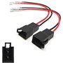 Sound-way Kit Adaptateurs Montage Enceintes Haut-parleurs Compatible avec Fiat, Alfa Romeo, Lancia, Opel, Peugeot, Citroen, Ford
