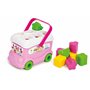 Clementoni - Le Bus des Formes -Minnie - Jouet Disney - Jeu Sensoriel pour Enfant - Développe la Motricité et Le Sens de l'Obser