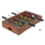 MISTER GADGET MG2018 Jeu de Table Baby-Foot avec 2 Panneaux de Score et 2 balles Bois métal et Plastique