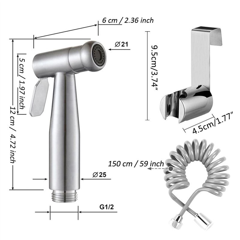 Image secondaire de Kit de Bidet de Toilette de haute qualité