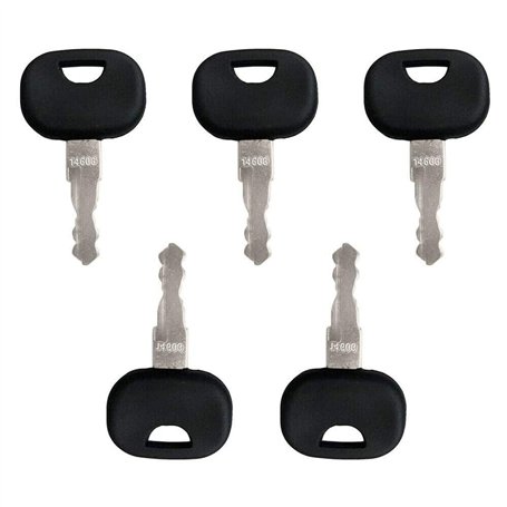 WJMY Clé 14603 5pcs Clés de Rechange de Contact convient pour Fendt