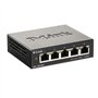 D-Link Commutateur Ethernet, 5 ports facile Smart Managed Gigabit réseau Internet bureau ou support mural (DGS-1100-05V2)