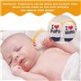 Moufles pour bébé NORME nouveau-né garçon fille paires de gants réglables super doux pour bébé, anti griffures, gants de protect