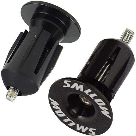 Lot de 2 embouts de guidon de vélo - Accessoires pour la plupart des vélos de route
