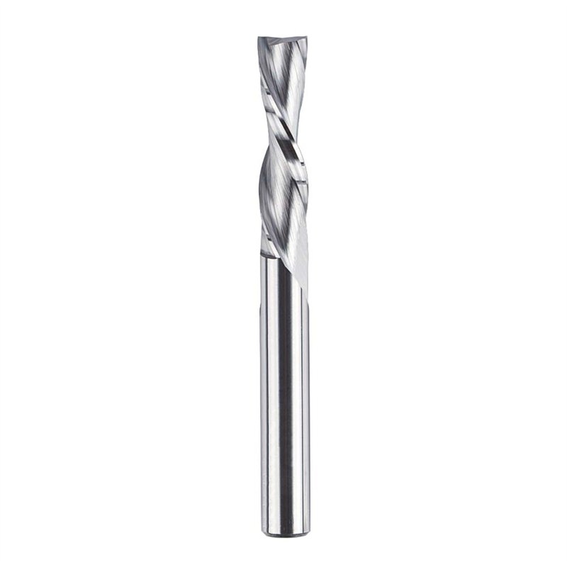 SpeTool Fraise Defonceuse 8mm Downcut Diamètre de la tige Fraise à Rainurer Longueur de coupe 32mm Fraise Spirale Fraise CNC HRC
