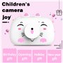 SUPBRO Appareil Photo pour Enfants,2.4 Pouces Mini Caméra Numérique Rechargeable Caméscope Photo vidéo pour Filles Garçons de 3