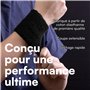 H&S Protege Poignet Eponge pour Tennis - Lot 6X Bracelet Protège Poignet Musculation pour Crossfit Foot Basketball - Serre Poign