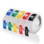 Upwinning 5 Rubans de Marquage 3D Compatible pour Dymo 9mm x 3m - Omega S0717930