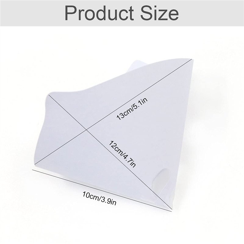 Image secondaire de Lot de 120 filtres à peinture coniques en papier jetables - 100 filtres en maille pour peinture de voiture