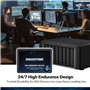 GIGASTONE SSD 1To NAS SSD Disque 24 h/24, 7 j/7 Durable TLC Endurance élevée Raid Synchro sécurisée des données Cache de Stockag