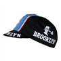 Casquette rétro de l'équipe de Cyclisme Vintage Brooklyn Noire