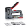 WORKPRO Agrafeuse Murale Multifonction 6 en 1 avec 4000 Agrafes