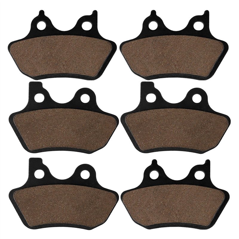 Plaquettes de frein avant et arrière pour Harley-Davidson Road King, Electra Glide, Road Glide, Low Rider, Wide Glide, Super Gli