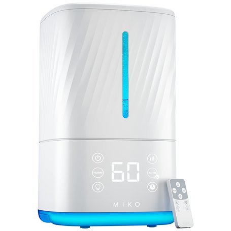 MIKO Humidificateur avec brume fraîche et chaude
