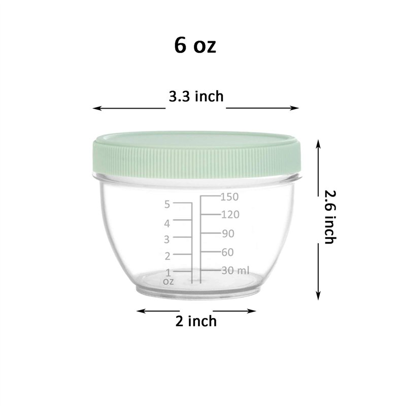 Image secondaire de Youngever Lot de 18 Pot de Conservation Bebe 180ML, Repas de Bébé Boîtes de Conservation (Urban)