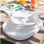 Luminarc 9228007 Assiettes De Présentation Sweet Line Blanc 34 Cm