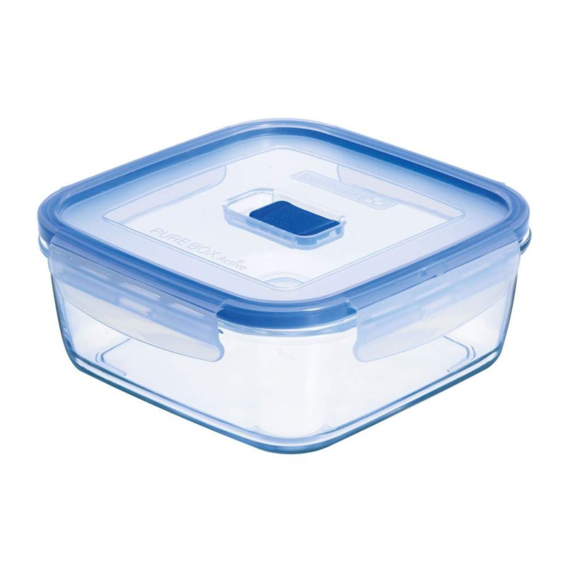 Luminarc m283365 – Taper hERMETICO de Verre carré 16 x 16 x 7 cm