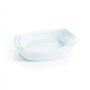 Plat de cuisson blanc 38 x 28 cm Smart Cuisine Carine