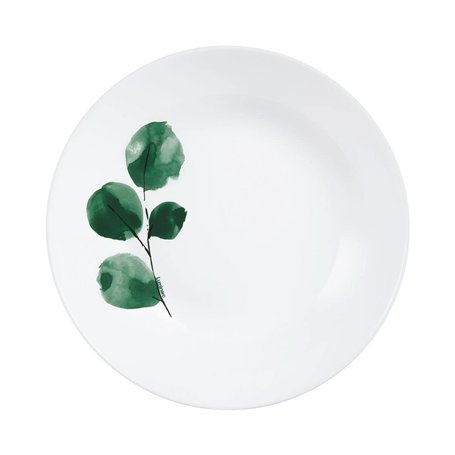Assiette creuse 20 cm Eucalyptus