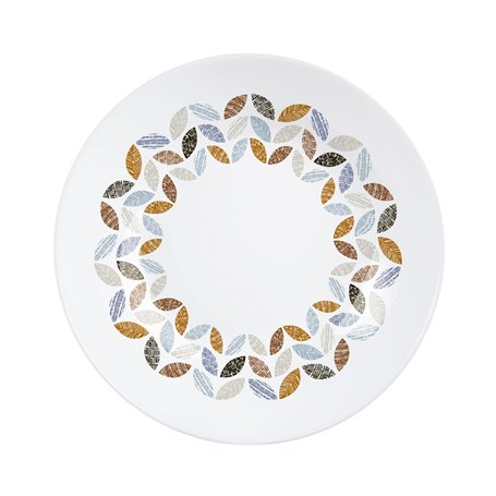 Assiette creuse 20 cm Florescence