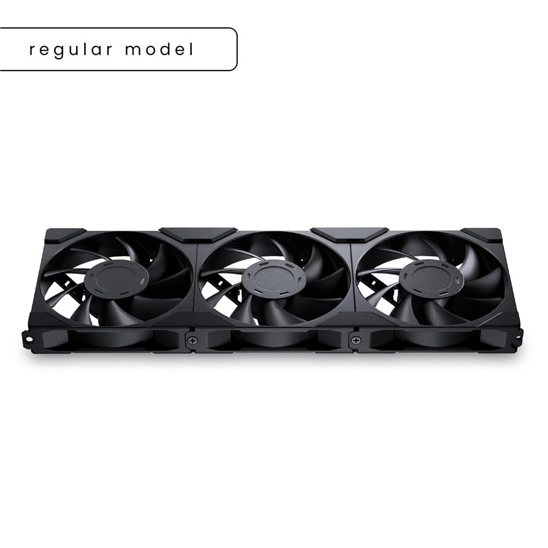 Image secondaire de Lot+de+3+Ventilateurs+de+boitier+Phanteks+M25+Gen2+-+12cm+%28Noir%29