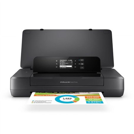 HP OfficeJet 200 Mobile Couleur 4800 x 1200dpi A4 WiFi Noir – Imprimante d'encre (PCL 3