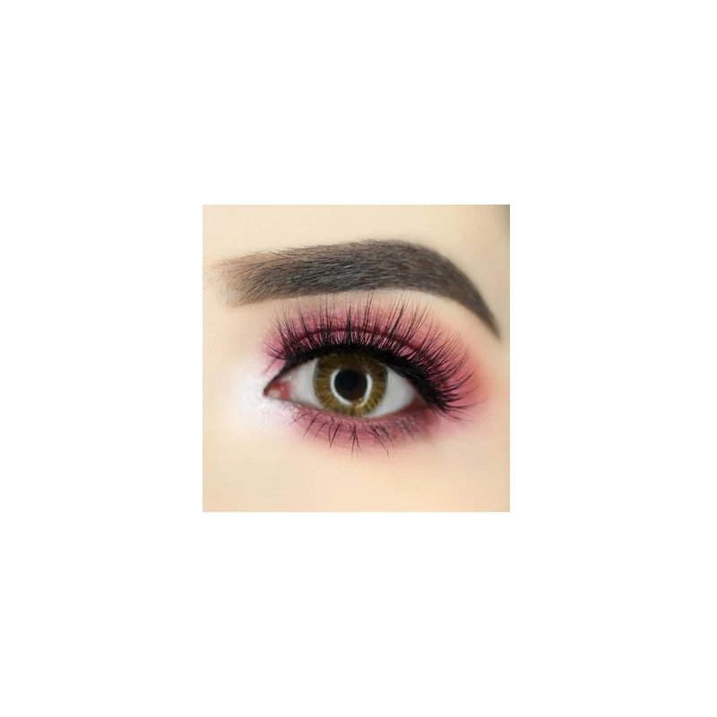 FreshTone Lentilles De Contact De Couleur Light Hazel 1 Ton Kit De Rangement Boitier Pince et applicateur Offert 12 Mois sans co