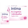 Intima - Lingettes Hamamelis - 16 lingettes Individuelles
