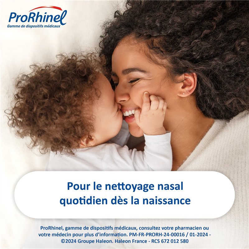 Image secondaire de Prorhinel Lot de 6 Sérums Physiologiques. Hygiène du Nez Quotidienne - lavage nasal pour Nez Sec ou Irrité, Allergie et Rhume. 1