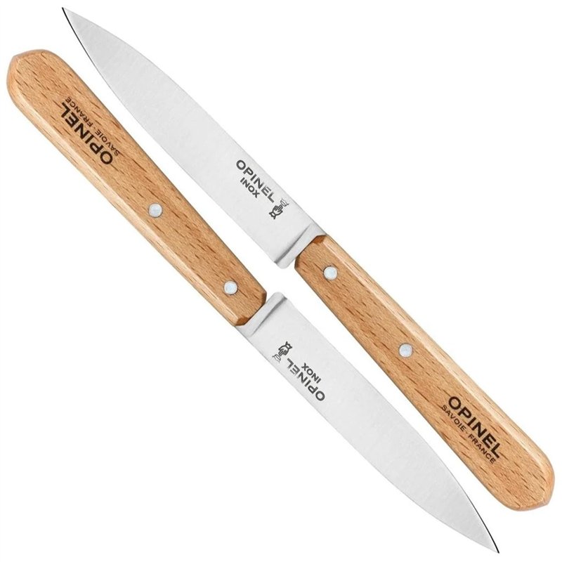 Opinel Set de 2 couteaux de cuisine, nature N¬∞112