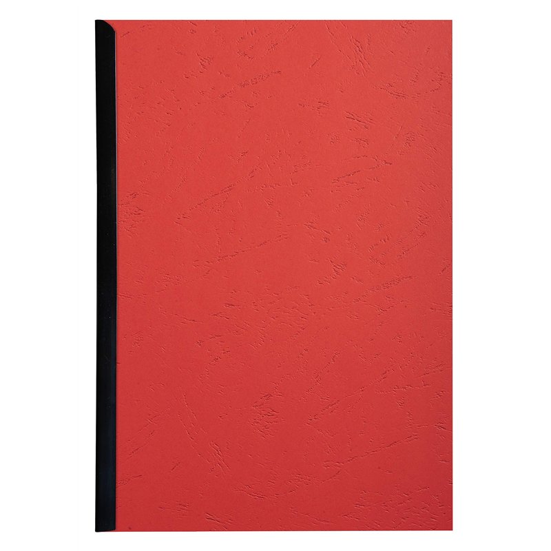 Image secondaire de Exacompta - Réf. 27809E - Paquet de 25 plats pour couvertures Forever - en carte rigide grain cuir 270g/m2 pour reliure A4 - con
