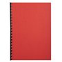 Exacompta - Réf. 27809E - Paquet de 25 plats pour couvertures Forever - en carte rigide grain cuir 270g/m2 pour reliure A4 - con