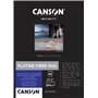 CANSON Infinity - Rag Photographique Duo - Boîte 25 feuilles de papier photo ultra lisse - A4 - 220g/m² - Ultra blanc