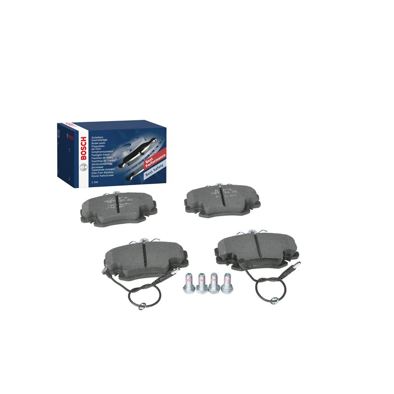Bosch BP713 - Plaquettes de Frein Avant pour Voiture - Qualité Bosch - Réduction du Bruit et de la Poussière - Certifié ECE-R90 