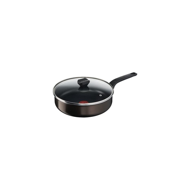 TEFAL EASY COOK & CLEAN Sauteuse 26 cm antiadhésive + couvercle Compatible Tous Feux Sauf Induction B5543302