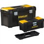 STANLEY Lot bonus de 2 caisses à outils STST1-75772, Jaune/Noir