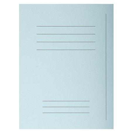 Exacompta - Réf. 435006E - Paquet de 50 chemises rigides imprimées Forever® 220 g/m2 - chemises 100% recyclées et certifiées Ang