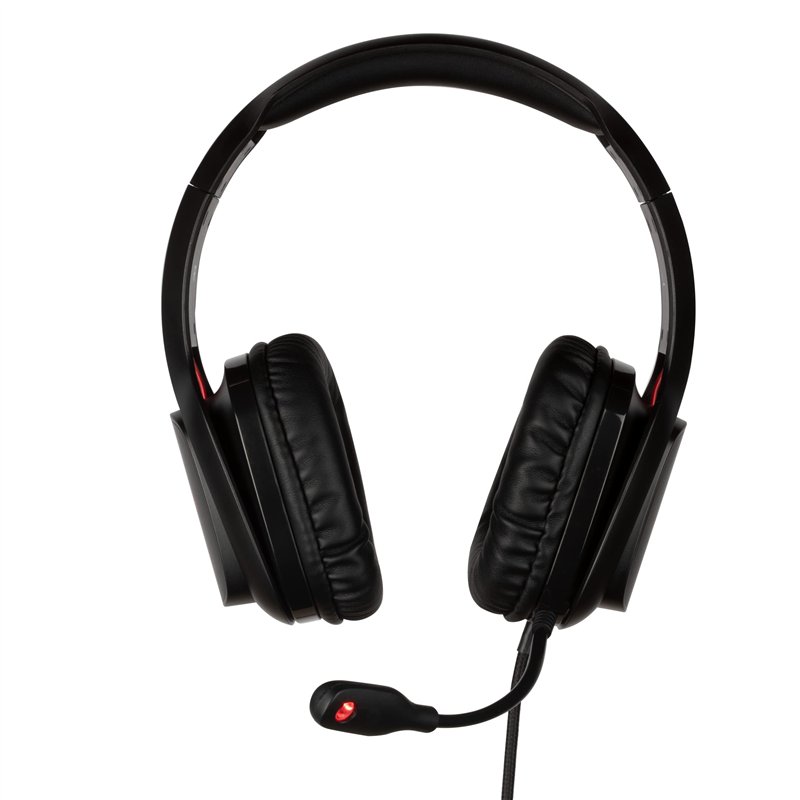 Image secondaire de Konix Drakkar Casque Gaming Filaire Mistlur pour PC - Haut-parleurs 40 mm - Microphone Flexible - Câble 2 m - Rétroéclairage LED