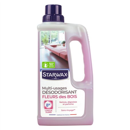 STARWAX - Nettoyant Multi-Usages - Parfum Fleur des Bois - Nettoie